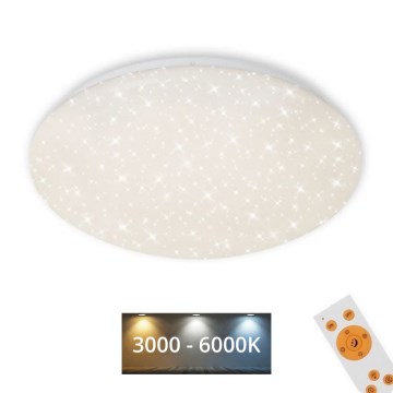 Brilo - Iluminação de teto LED com regulação STARRY SKY LED/22W/230V 3000-6000K + controlo remoto