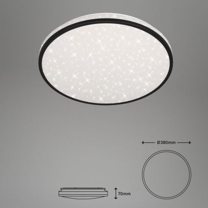 Brilo - Iluminação de teto LED com regulação STARRY SKY LED/24W/230V 3000-6000K + controlo remoto