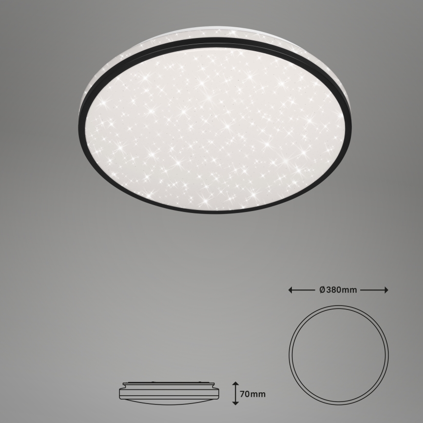 Brilo - Iluminação de teto LED com regulação STARRY SKY LED/24W/230V 3000-6000K + controlo remoto