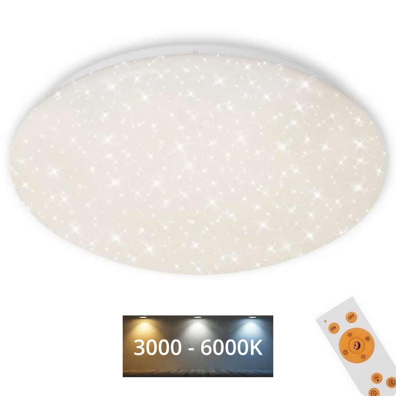 Brilo - Iluminação de teto LED com regulação STARRY SKY LED/40W/230V 3000-6000K + controlo remoto