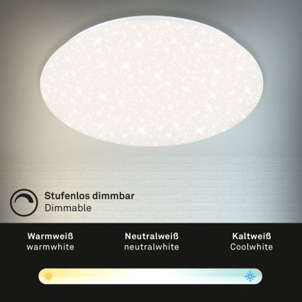 Brilo - Iluminação de teto LED com regulação STARRY SKY LED/40W/230V 3000-6000K + controlo remoto