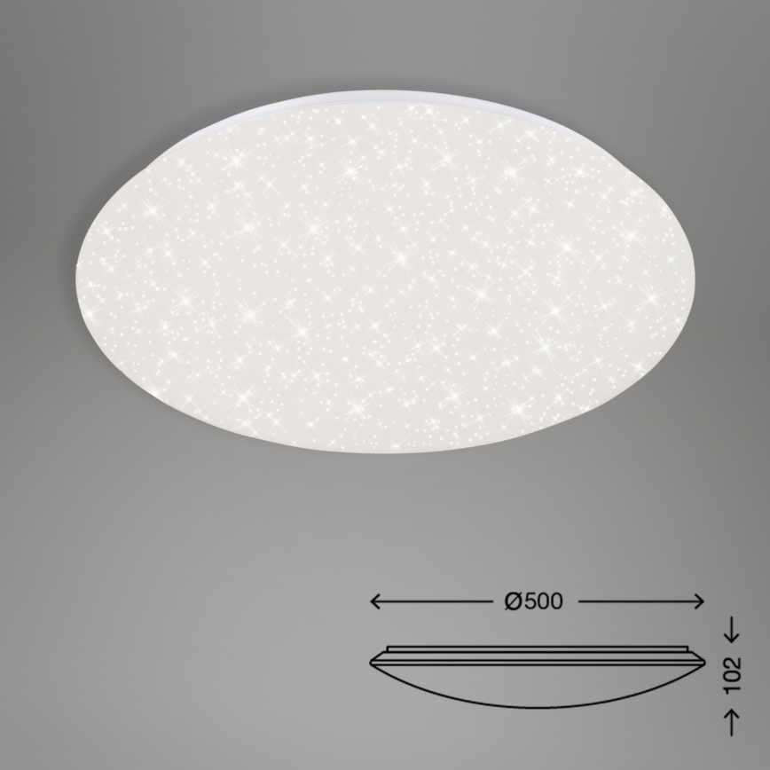 Brilo - Iluminação de teto LED com regulação STARRY SKY LED/40W/230V 3000-6000K + controlo remoto