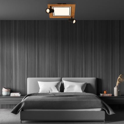 Brilo - Iluminação de teto LED LED/12W/230V + 2xGU10/9W 3000K