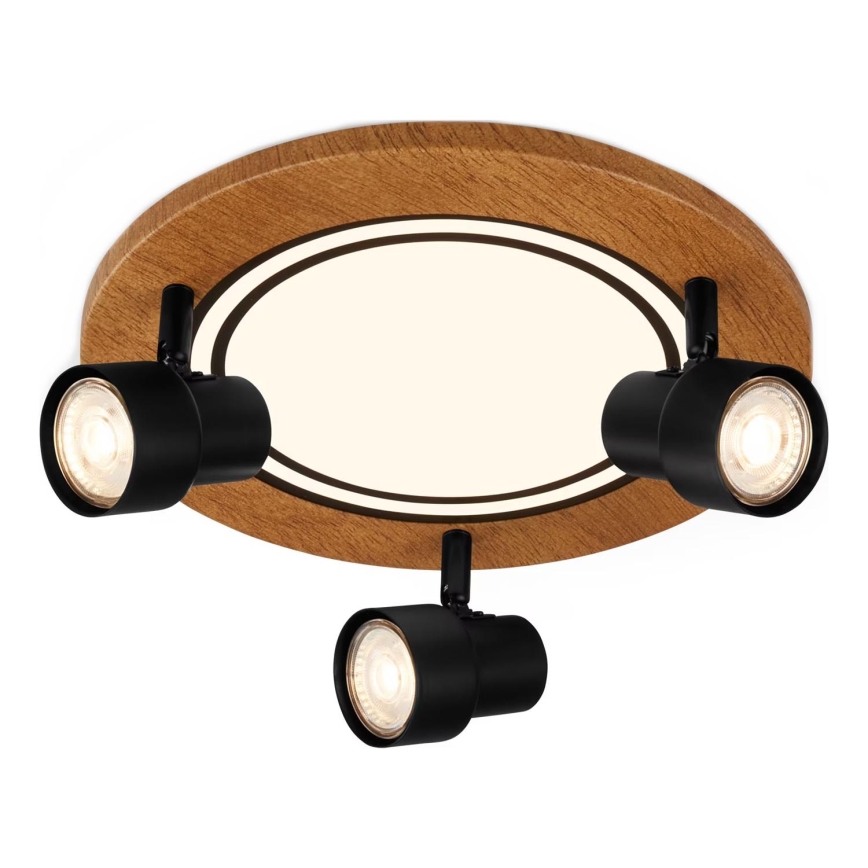Brilo - Iluminação de teto LED LED/12W/230V + 3xGU10/9W 3000K
