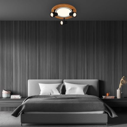 Brilo - Iluminação de teto LED LED/12W/230V + 3xGU10/9W 3000K