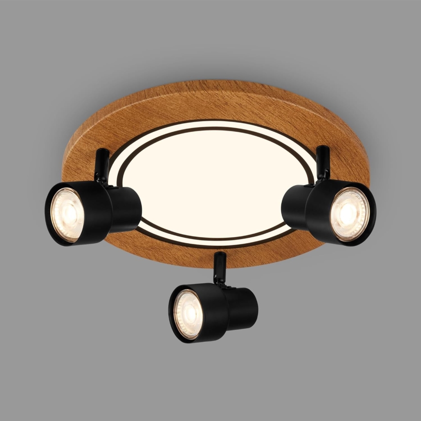 Brilo - Iluminação de teto LED LED/12W/230V + 3xGU10/9W 3000K
