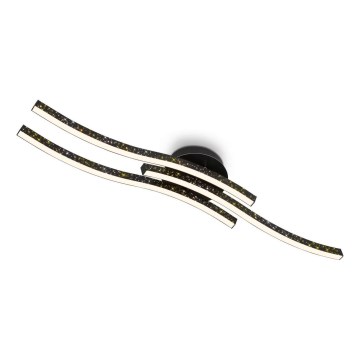 Brilo - Iluminação de teto LED LED/19W/230V 3000K preto