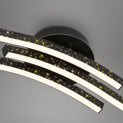 Brilo - Iluminação de teto LED LED/19W/230V 3000K preto