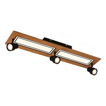 Brilo - Iluminação de teto LED LED/24W/230V + 3xGU10/9W 3000K