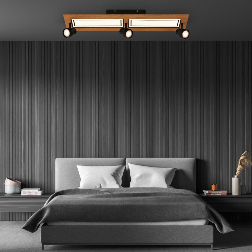 Brilo - Iluminação de teto LED LED/24W/230V + 3xGU10/9W 3000K