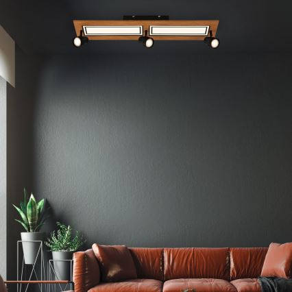 Brilo - Iluminação de teto LED LED/24W/230V + 3xGU10/9W 3000K