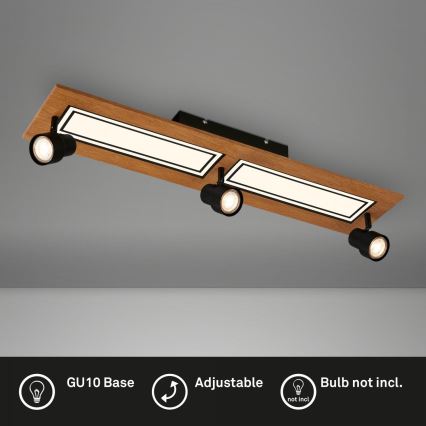 Brilo - Iluminação de teto LED LED/24W/230V + 3xGU10/9W 3000K