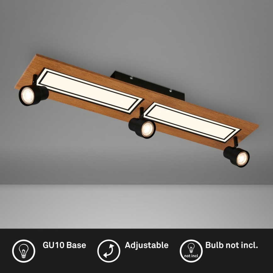 Brilo - Iluminação de teto LED LED/24W/230V + 3xGU10/9W 3000K