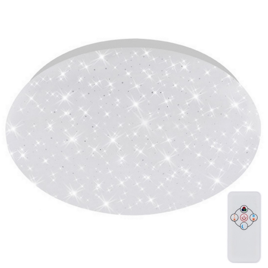 Brilo - Iluminação de teto RGBW com regulação STARRY SKY LED/10W/230V + controlo remoto