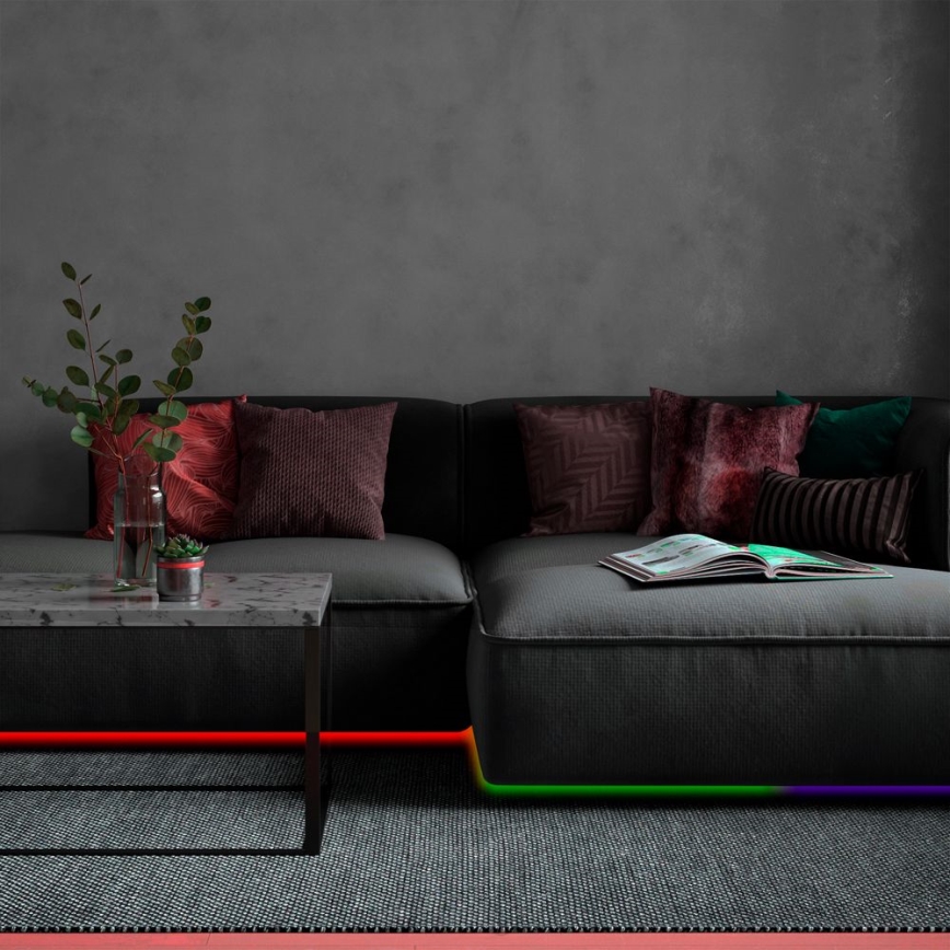 Brilo - LED RGB Tira com regulação 11,5m LED/24W/230V + controlo remoto