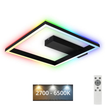 Brilo - LED RGBW Candelabro integrado com regulação FRAME LED/18W/230V 2700-6500K + controlo remoto