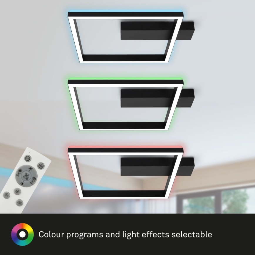 Brilo - LED RGBW Candelabro integrado com regulação FRAME LED/18W/230V 2700-6500K + controlo remoto