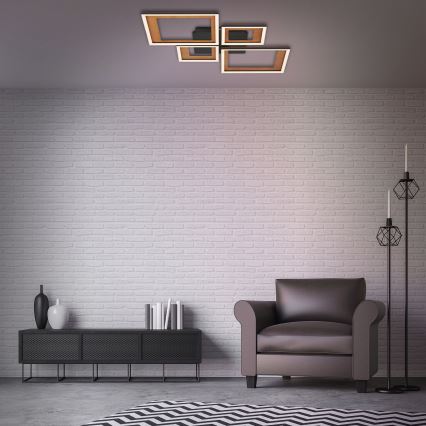Brilo - Luminária de teto LED dimmerizável FRAME LED/38W/230V