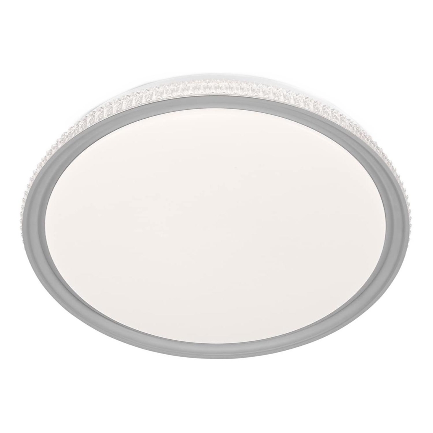 Brilo - Luminária de teto LED RGB dimerizável, 40W/230V, 3000–6500K + controlo remoto
