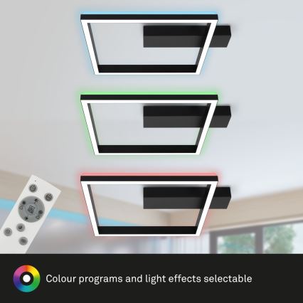 Brilo - Lustre de teto LED RGBW dimável FRAME LED/18W/230V 2700-6500K + controlo remoto