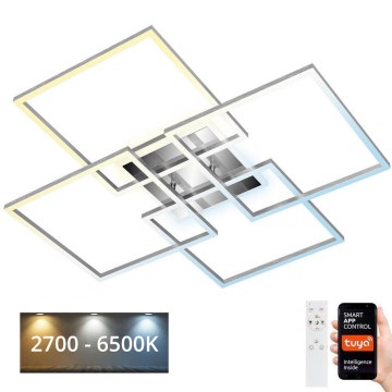 Brilo - Lustre de teto LED dimável FRAME LED/50W/230V 2700-6500K Wi-Fi Tuya + controlo remoto