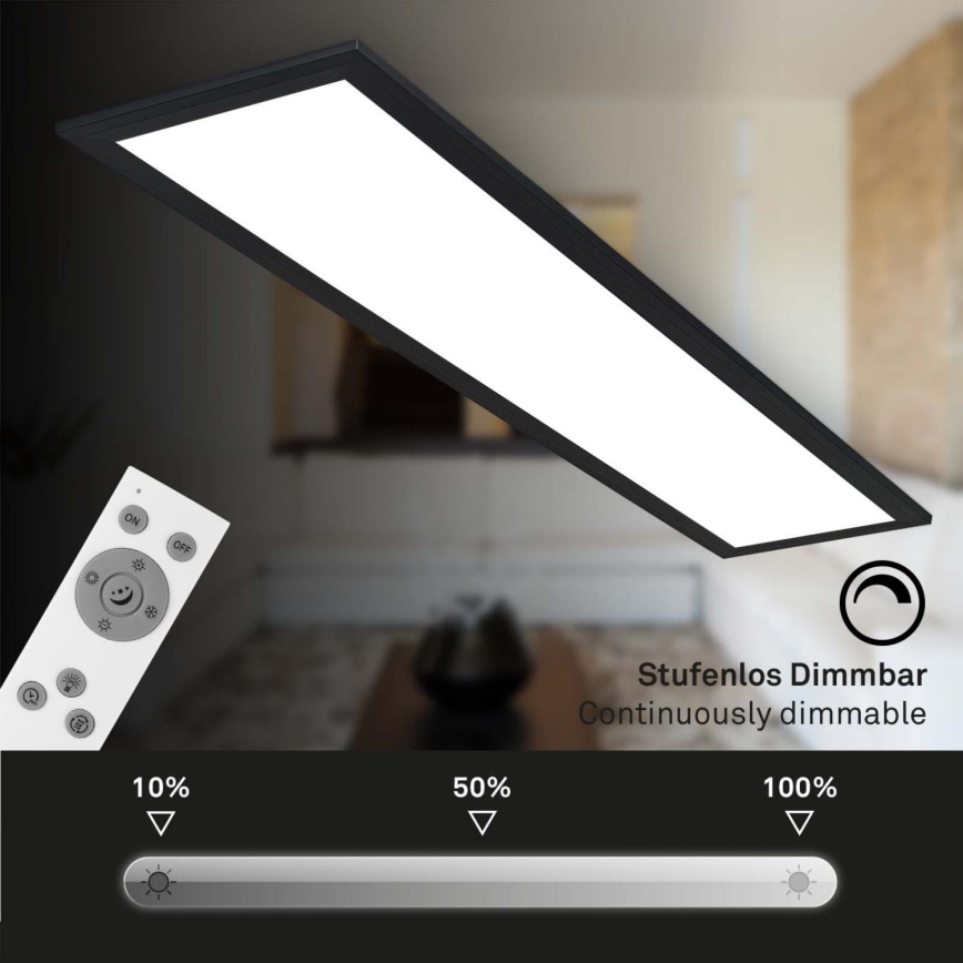 Brilo - Painel LED integrado com regulação LED/24,5W/230V 3000-6500K + comando