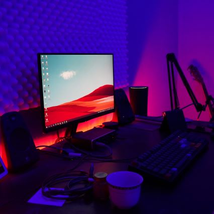 Brilo - Tira LED RGBW com regulação 6,5m LED/15W/230V Wi-Fi Tuya + controlo remoto