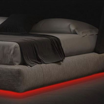 Brilo - Tira LED RGBW com regulação 6,5m LED/22W/230V + controlo remoto