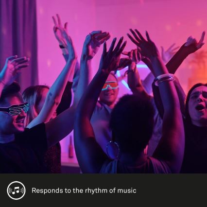 Brilo - Tira LED RGBW com regulação MUSIC 6,65m LED/18W/230V Wi-Fi Tuya + controlo remoto
