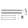 Brilo - Tira LED RGBW com regulação para TV 3m LED/2,5W/USB + controlo remoto