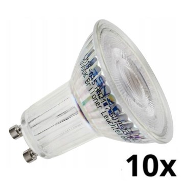 Briloner 0548-003 - CONJUNTO 10x Lâmpada LED GU10/3,5W/230V 3000K
