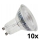 Briloner 0548-003 - CONJUNTO 10x Lâmpada LED GU10/3,5W/230V 3000K
