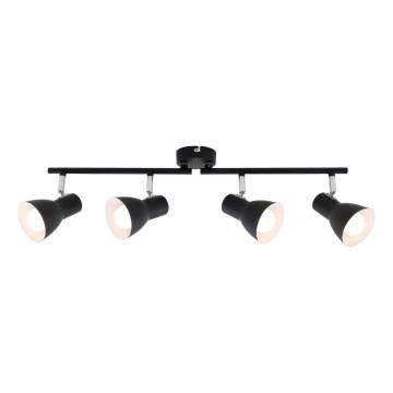 Briloner 10698890 - Foco 4xE14/25W/230V preto