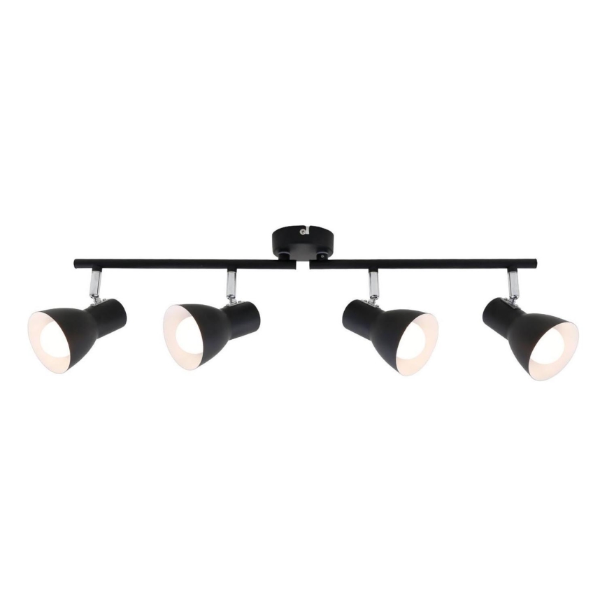 Briloner 10698890 - Foco 4xE14/25W/230V preto