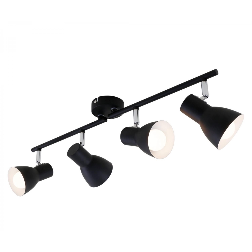 Briloner 10698890 - Foco 4xE14/25W/230V preto