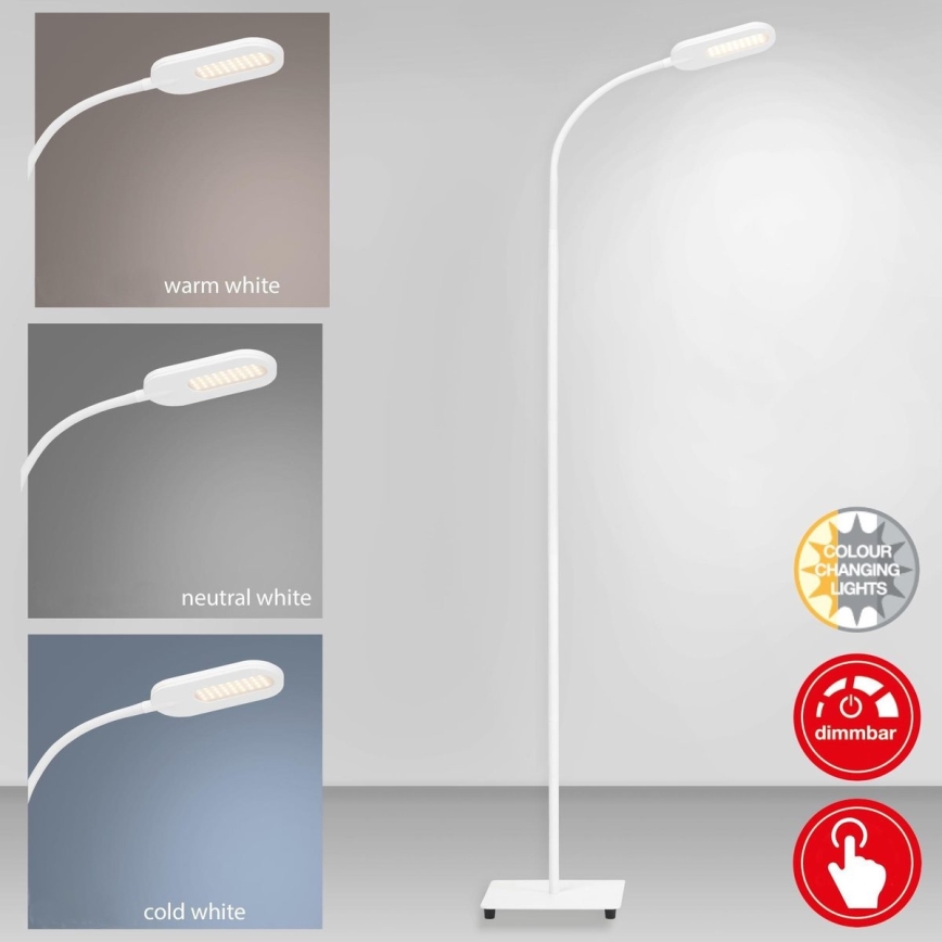 Briloner 1297-016 -  Iluminação de teto LED com regulação LED/8W/230V 3000/4000/6000K