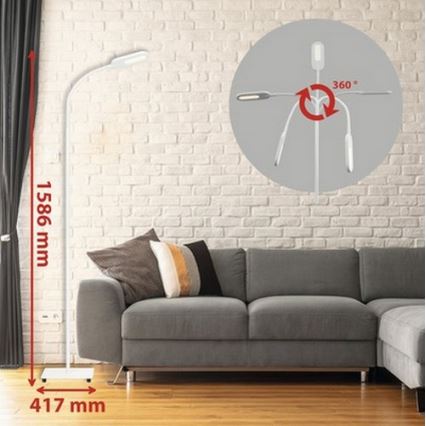 Briloner 1297-016 -  Iluminação de teto LED com regulação LED/8W/230V 3000/4000/6000K