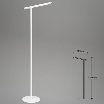 Briloner 1384-016 - Candeeiro de chão LED tátil com regulação 2em1 EVERYWHERE LED/2,3W/5V 2000 mAh