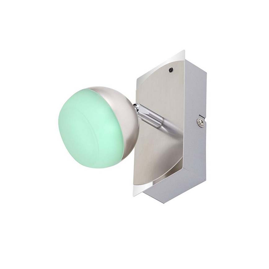 Briloner 2040-012 - LED RGB Holofote com regulação 1xLED/3,3W/230V + controlo remoto