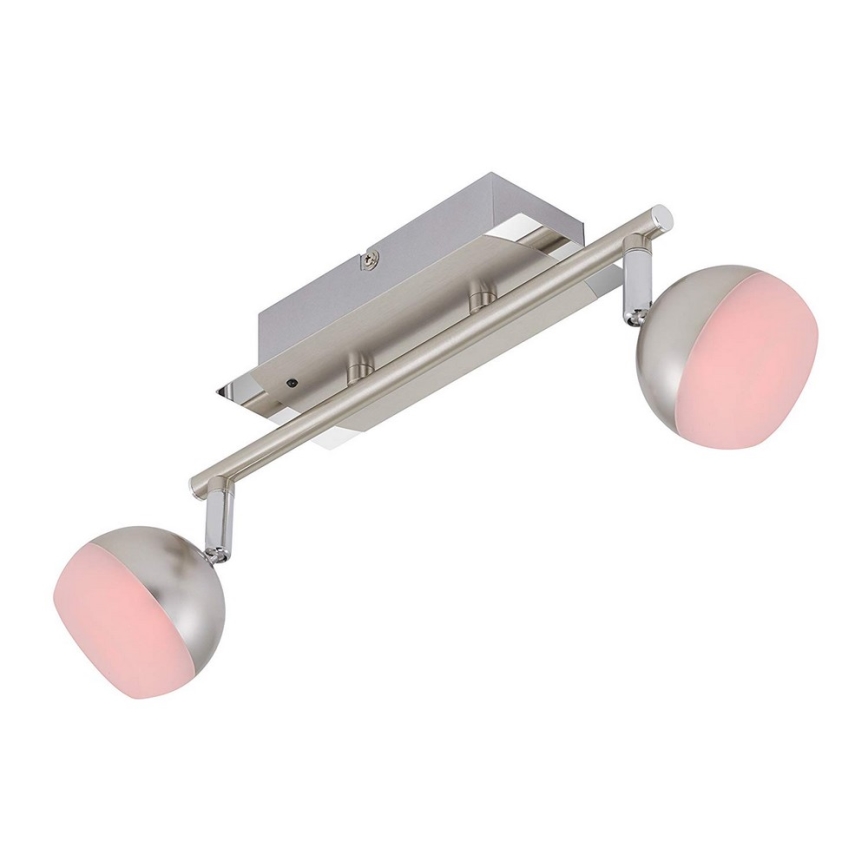 Briloner 2040-022 - LED RGB Holofote com regulação 2xLED/3,3W/230V + RC
