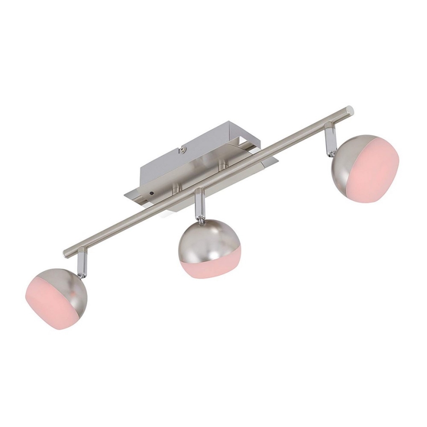 Briloner 2040-032 - LED RGB Holofote com regulação 3xLED/3,3W/230V + RC