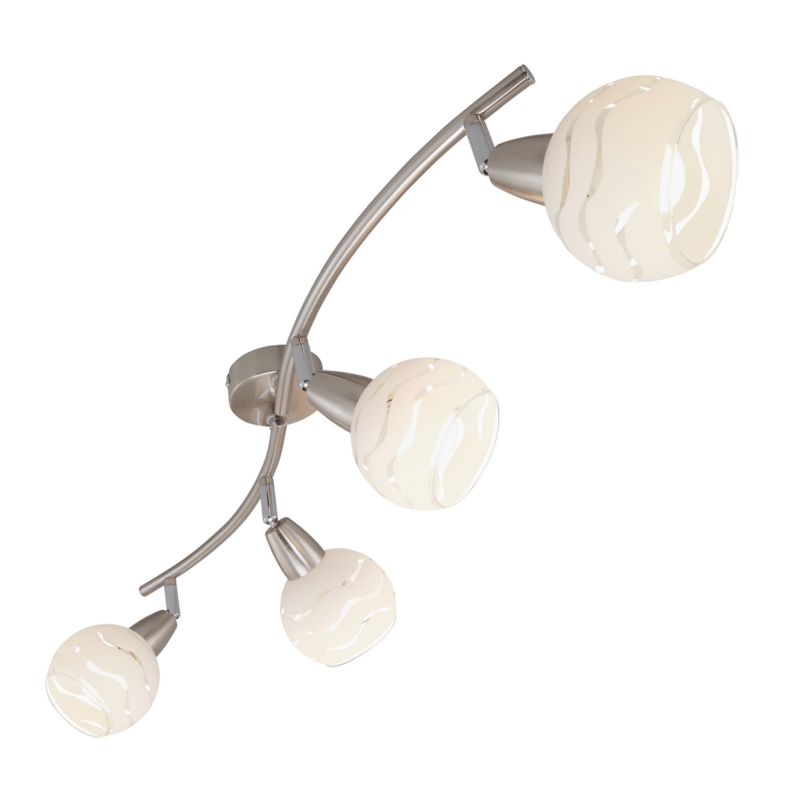 Briloner 2046-042 - Foco VIOLA 4xE14/40W/230V