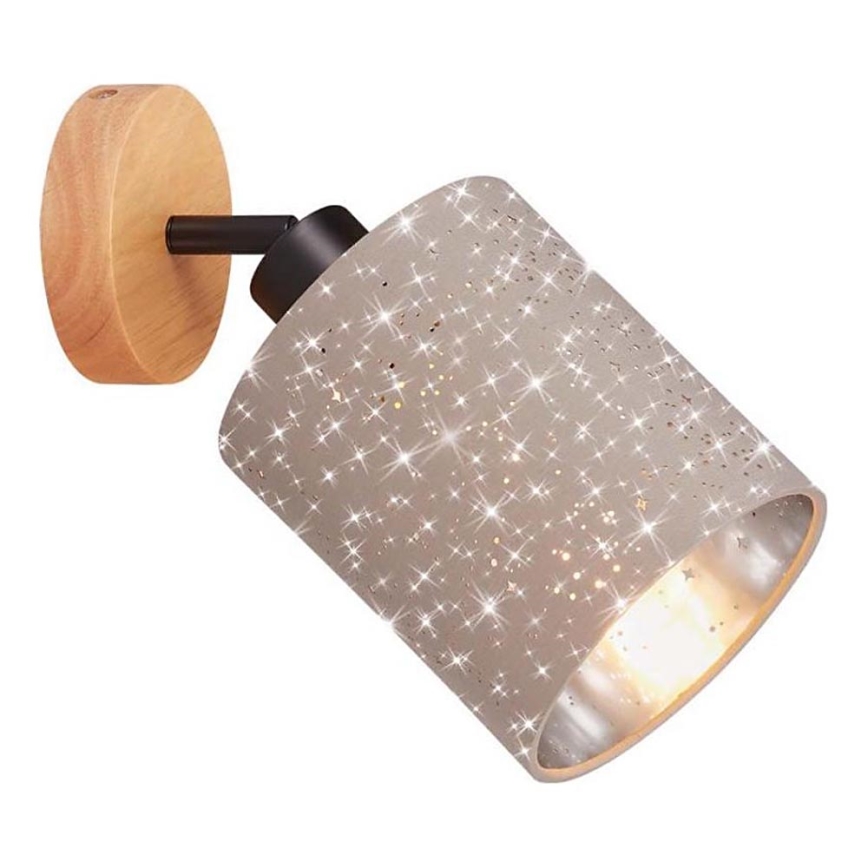Briloner 2078-011 - Foco de parede SPOTLIGHT 1xE27/25W/230V bege