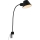 Briloner 2079-015 - Candeeiro flexível de parede 1xE27/10W/230V preto