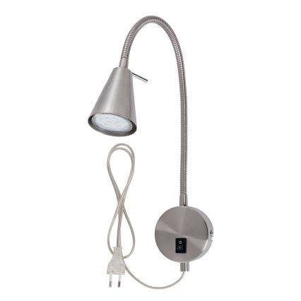 Briloner 2082-012 - Candeeiro de parede LED COMFORT LIGHT 1xGU10/5W/230V cromado mate