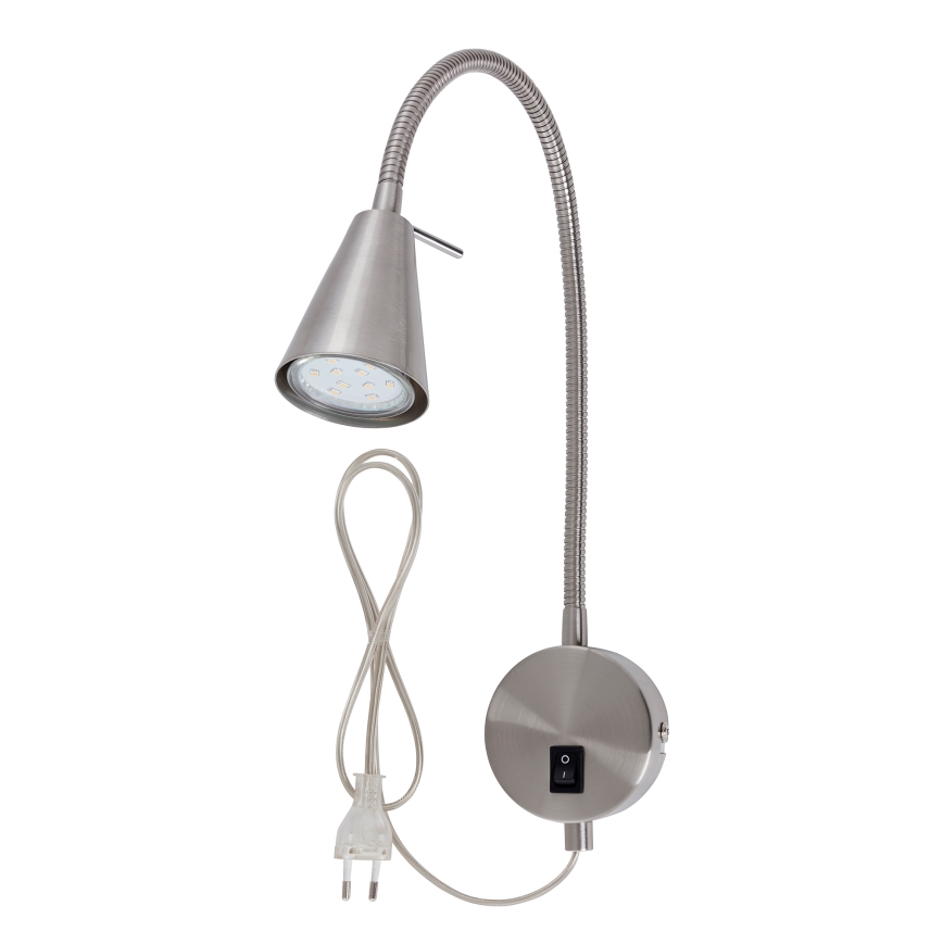 Briloner 2082-012 - Candeeiro de parede LED COMFORT LIGHT 1xGU10/5W/230V cromado mate