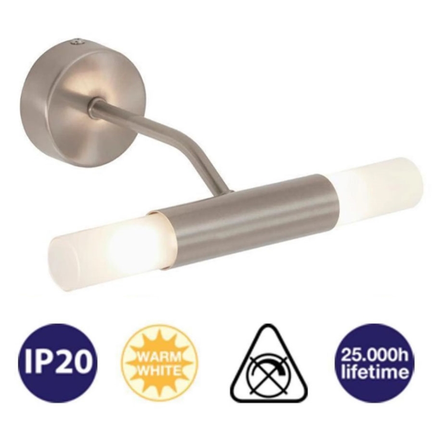Briloner 2096-022 - Iluminação de parede LED 2xG9/2,25W/230V