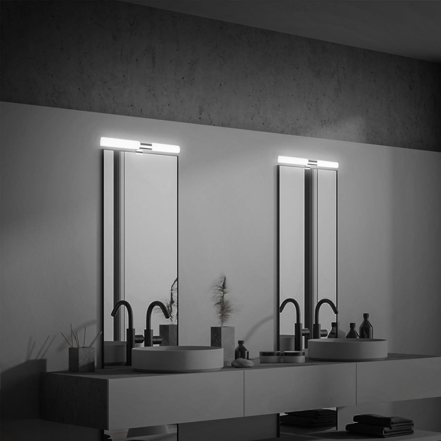 Briloner 2113-118 - Iluminação de espelho para casa de banho LED LED/12W/230V IP44 47 cm cromado brilhante