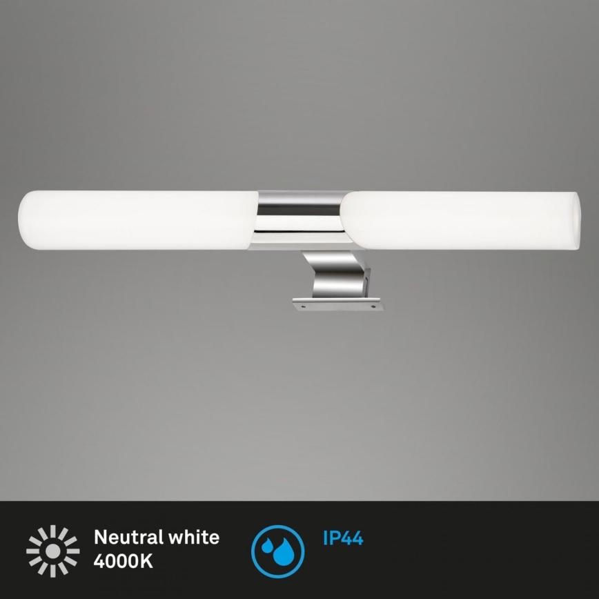Briloner 2113-118 - Iluminação de espelho para casa de banho LED LED/12W/230V IP44 47 cm cromado brilhante
