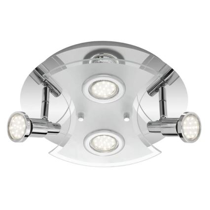 Briloner 2159-048LM - Foco LED SPLASH 4xGU10/3W/230V